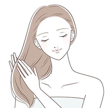 シャンプー女性