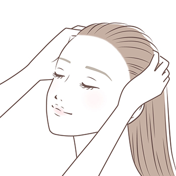 シャンプー女性