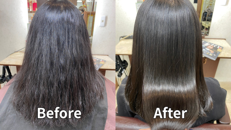 エルベの自然派縮毛矯正