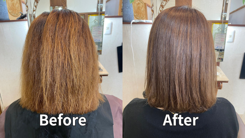 エルベの超自然派縮毛矯正