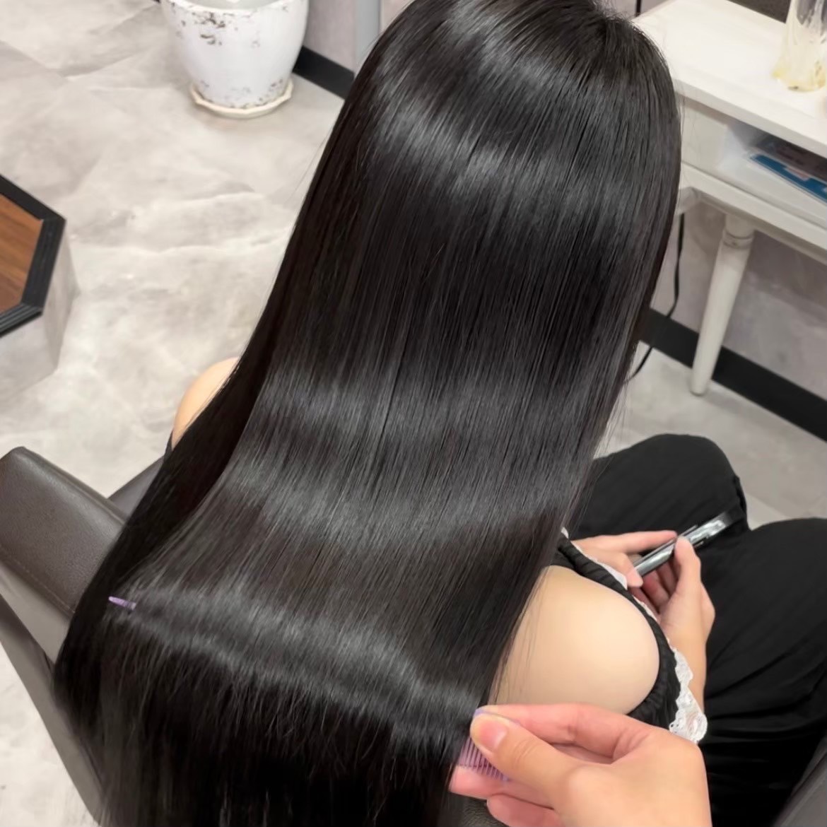 エルベの超自然派縮毛矯正